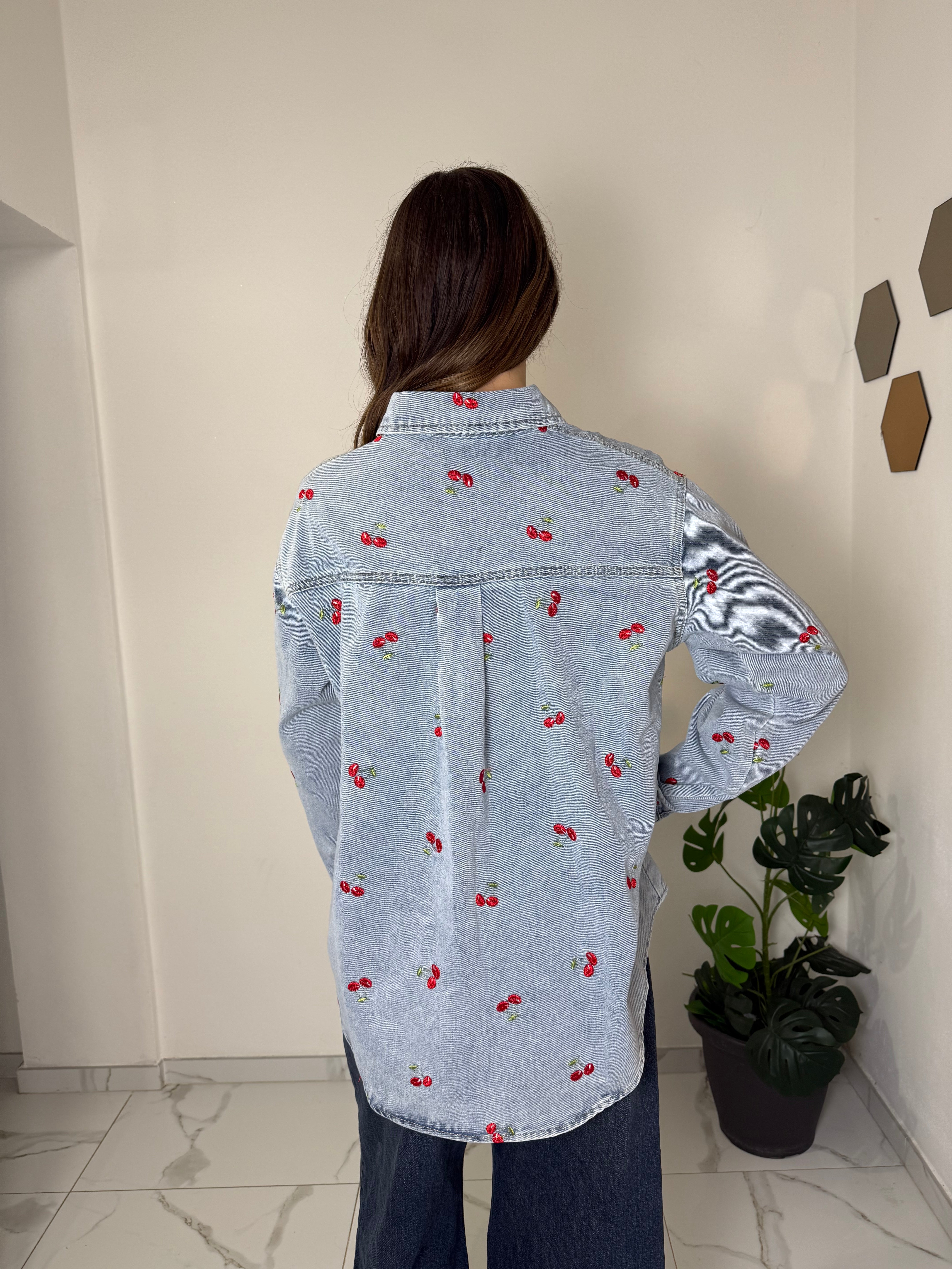 Giacca Denim Cherry Mood
