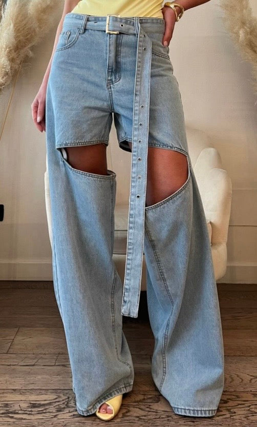 Jeans Cut-Out Rebel