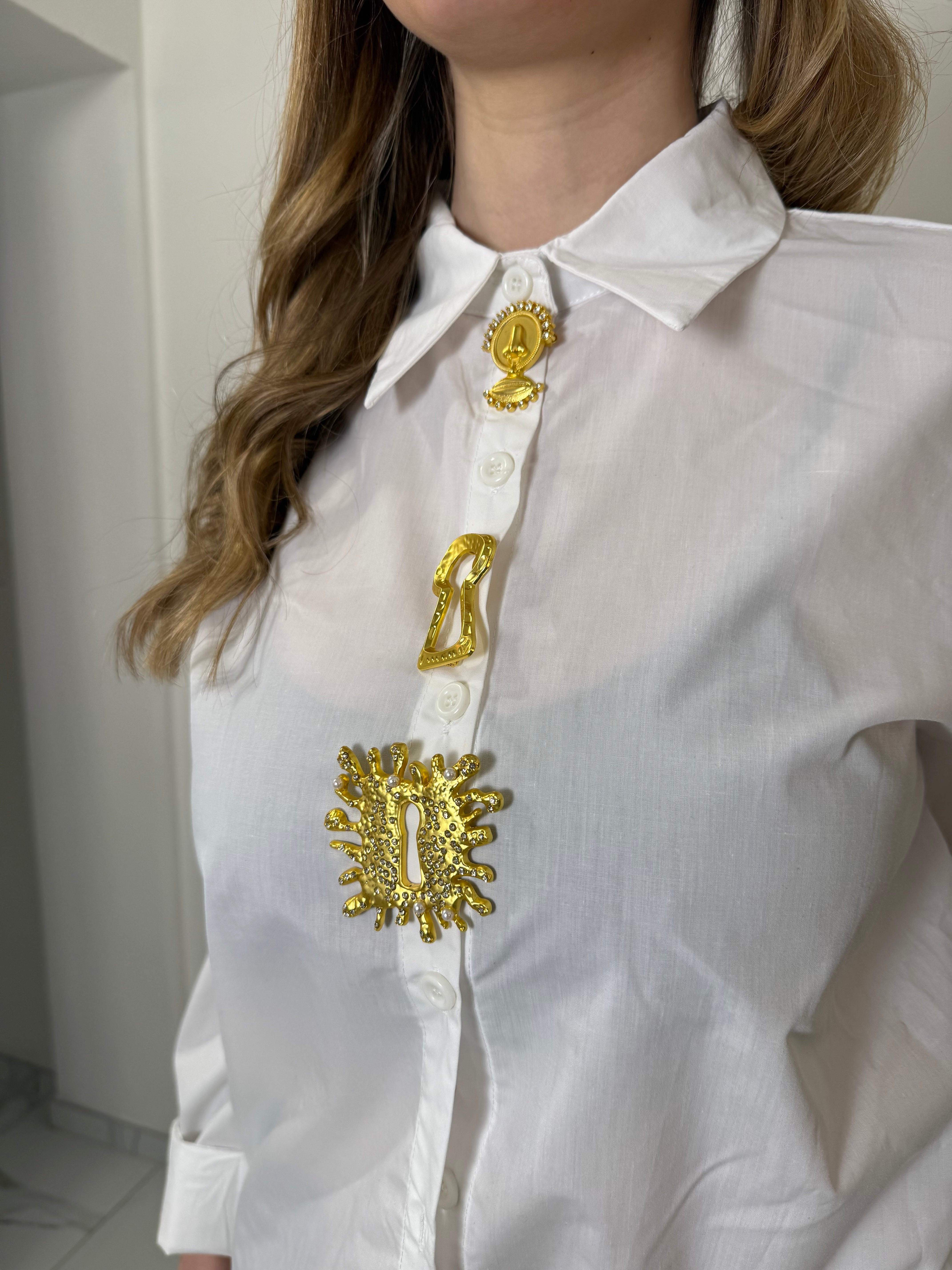 Camicia Golden Detail