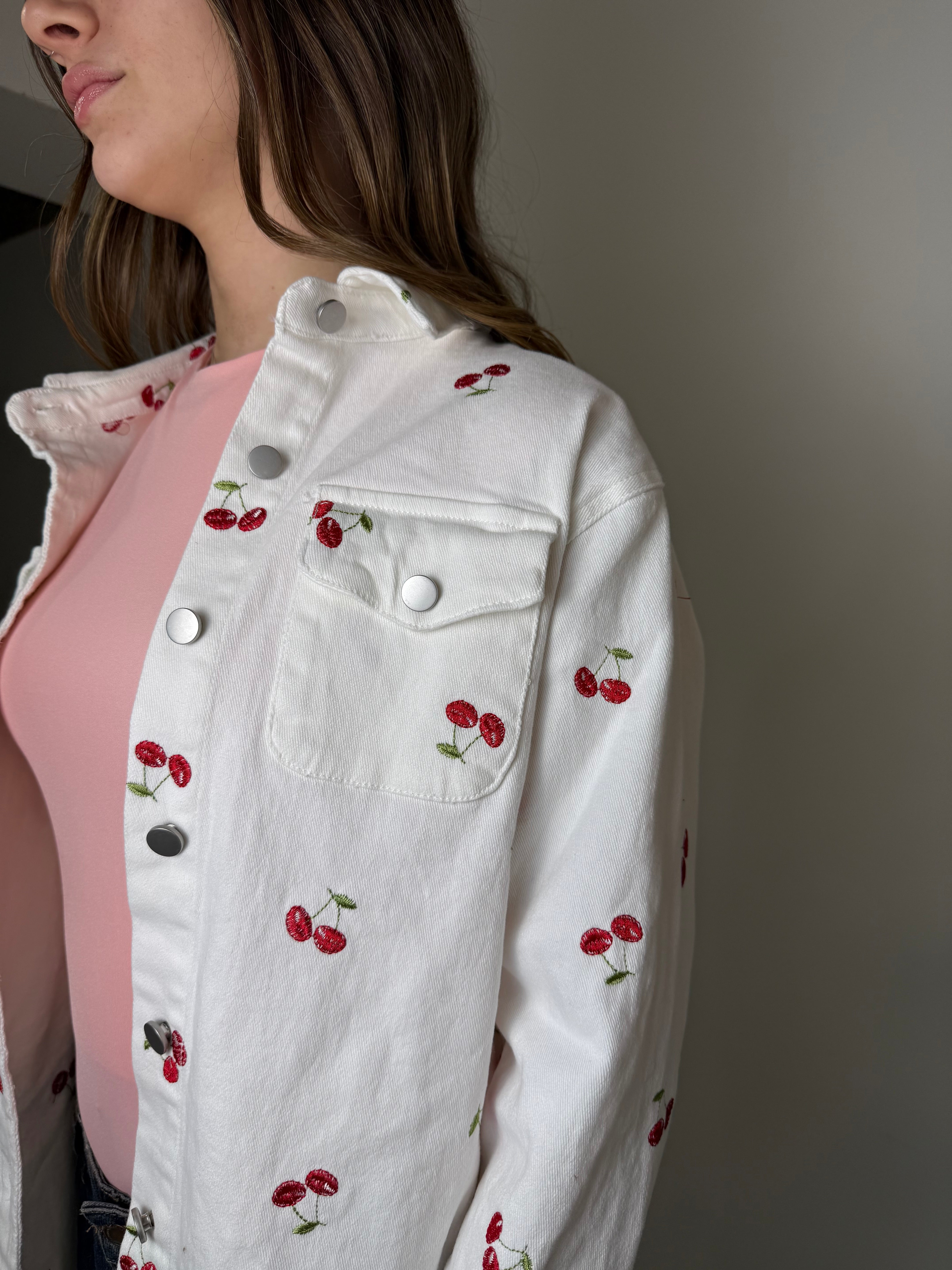 Giacca Denim Cherry Mood