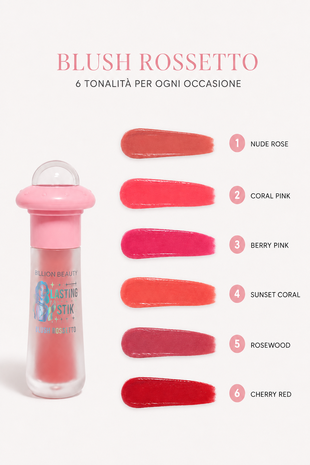 Blush e Rossetto Space