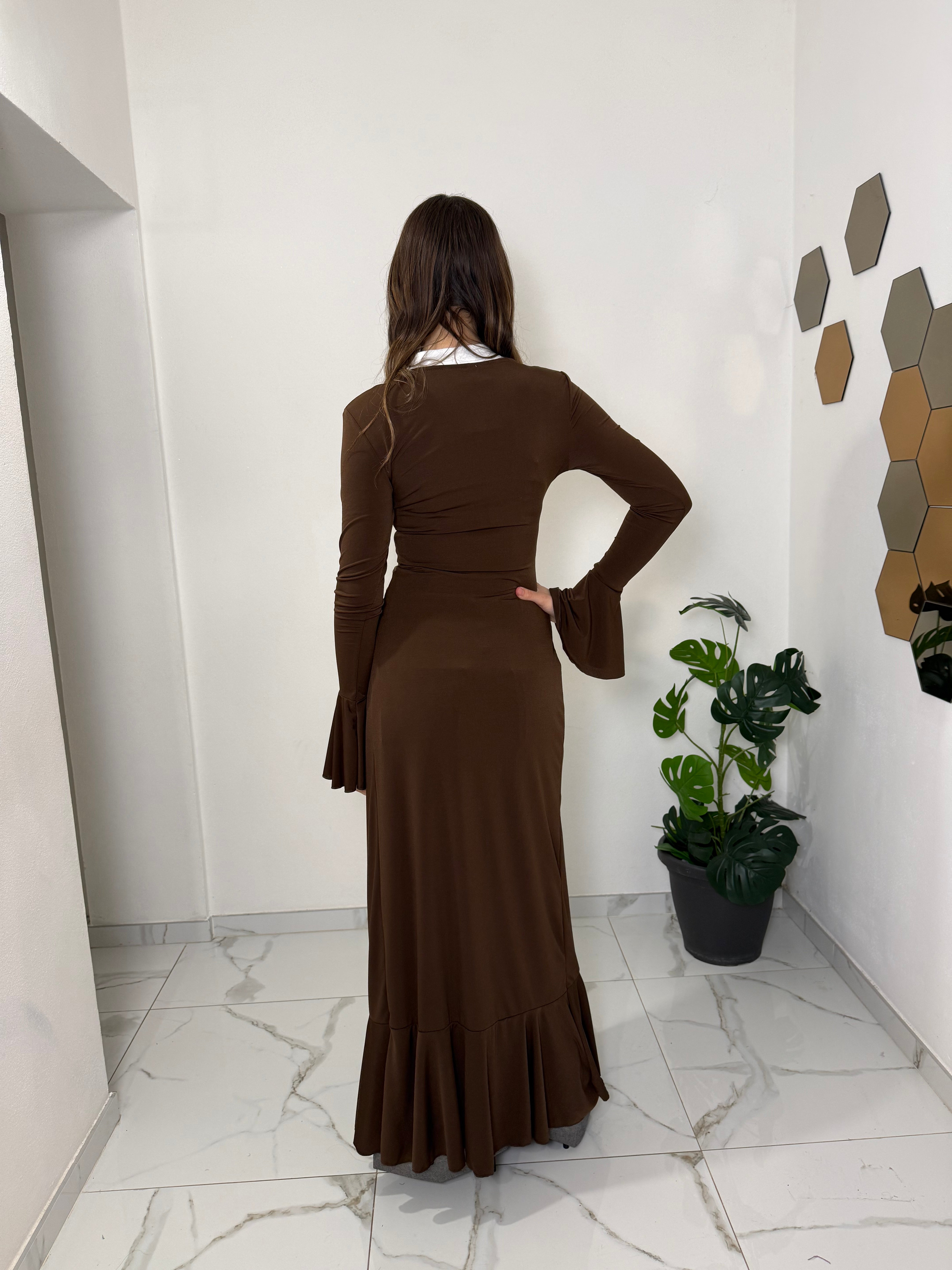 Cardigan Dress Lace Flow