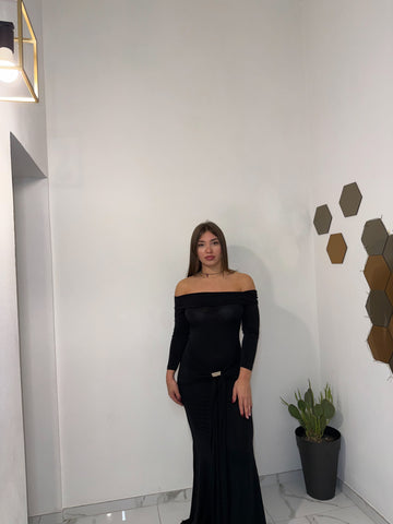 Vestito Diva nero