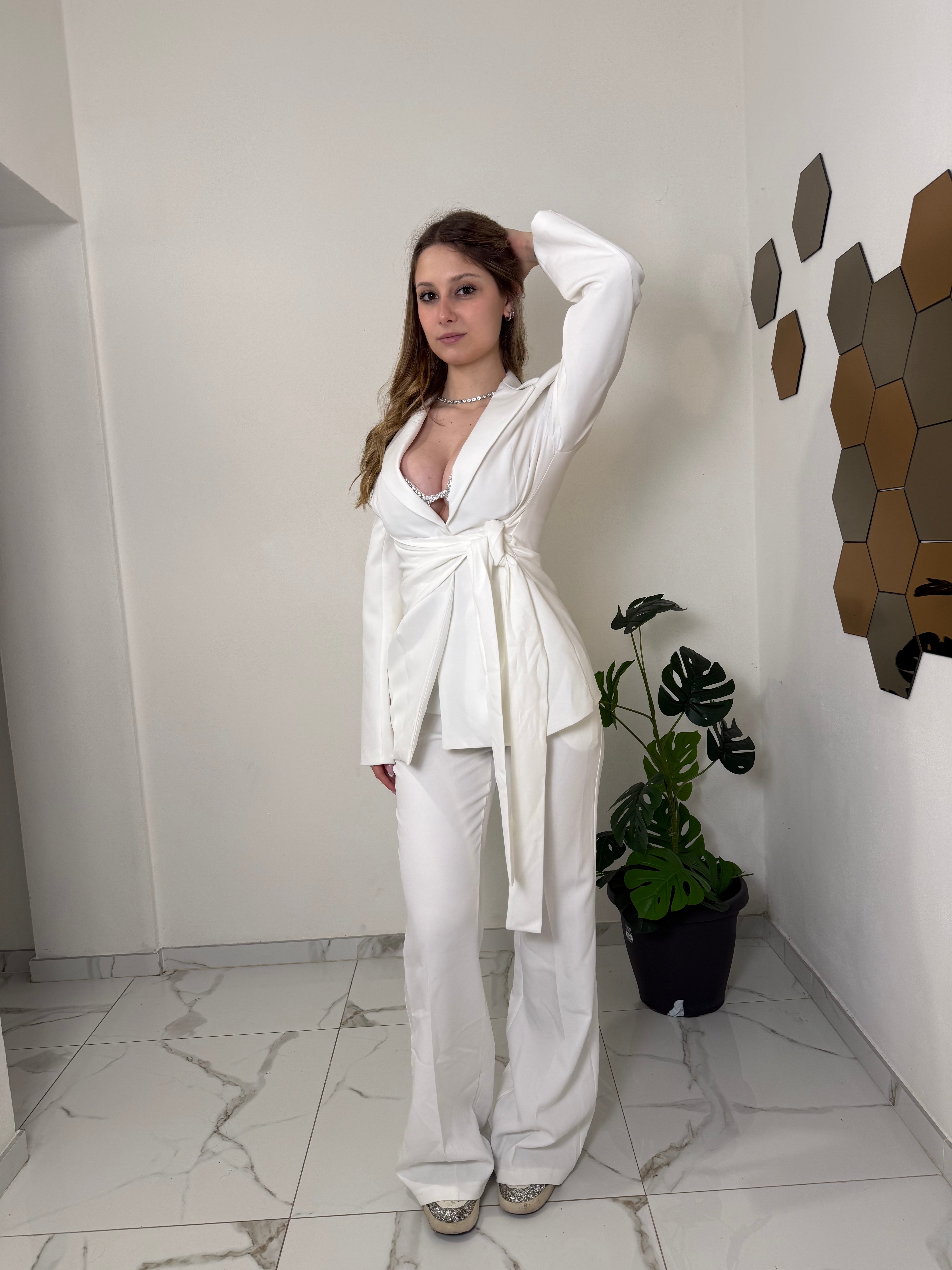 Tailleur Elegant (bianco o nero)