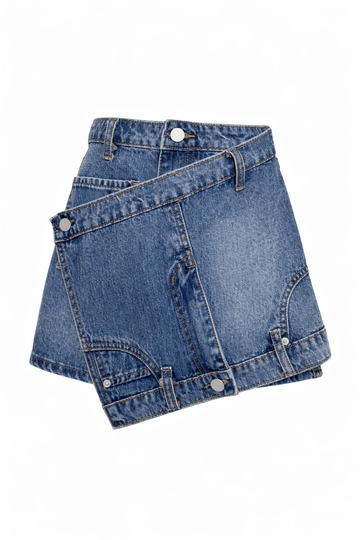 Gonna Pantaloncino Denim