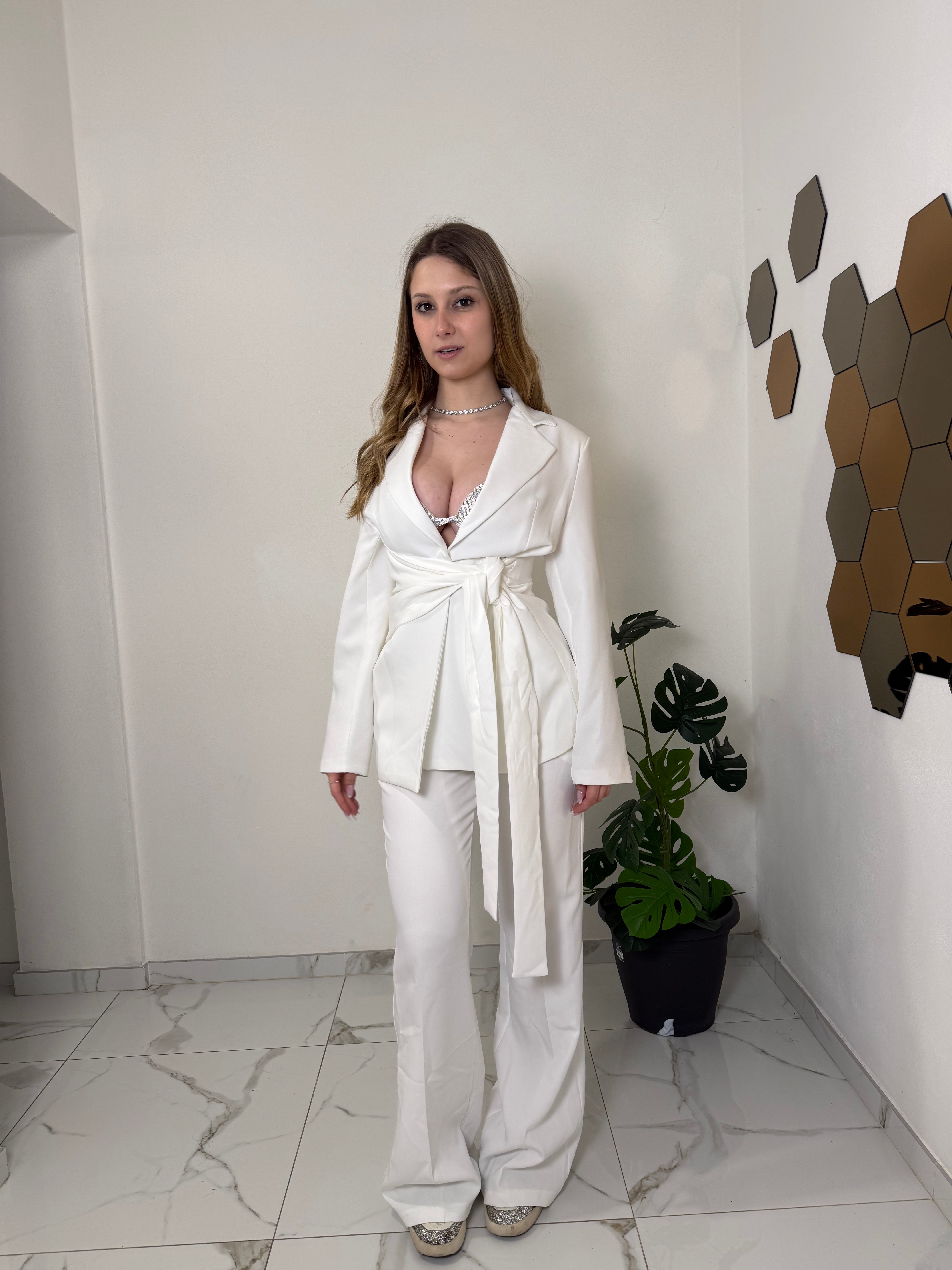 Tailleur Elegant (bianco o nero)
