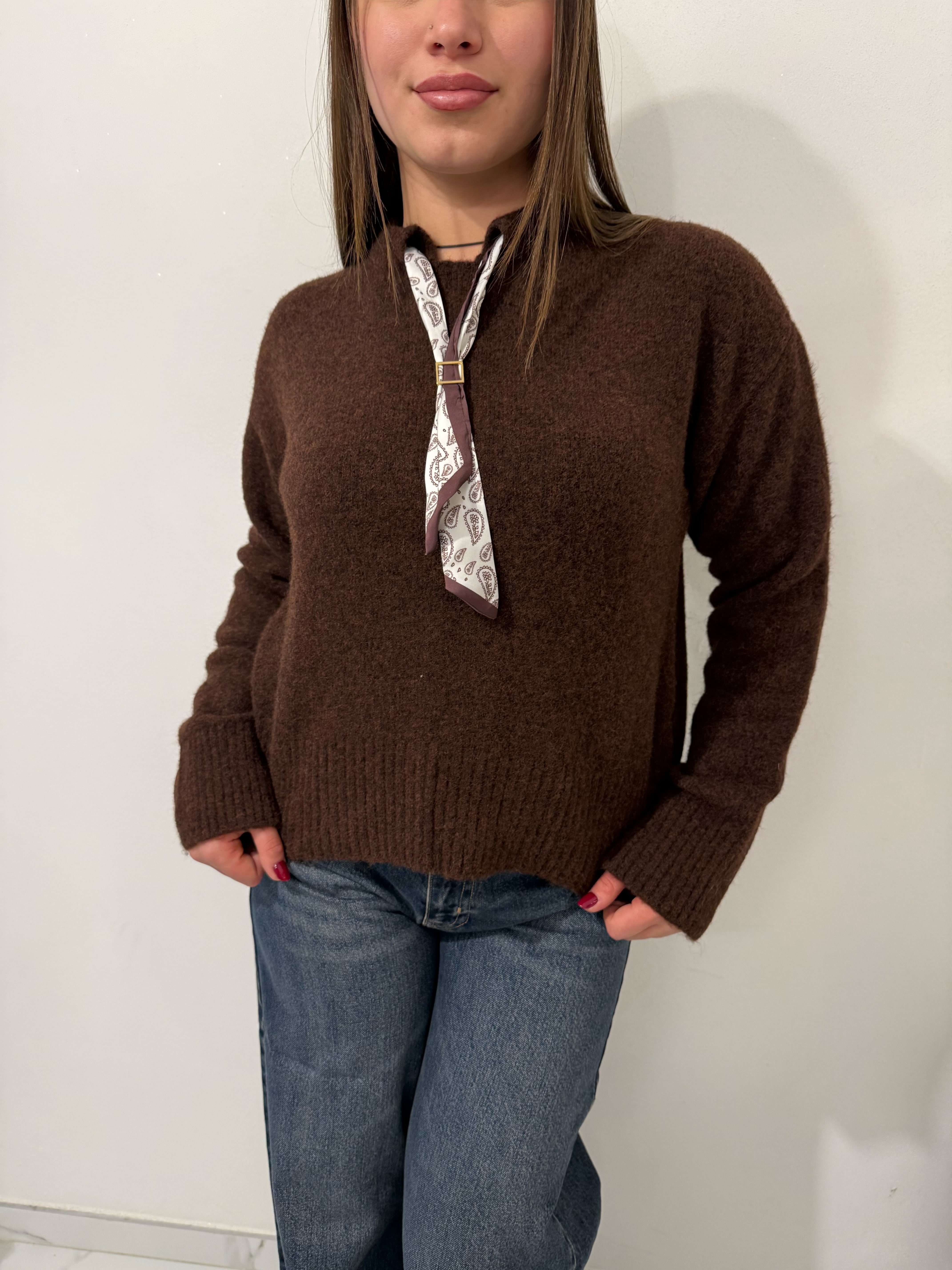Maglione Foulard