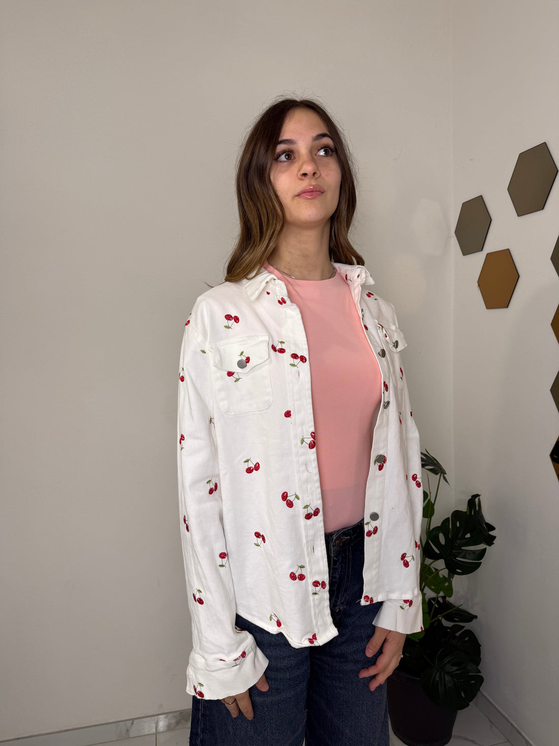 Giacca Denim Cherry Mood
