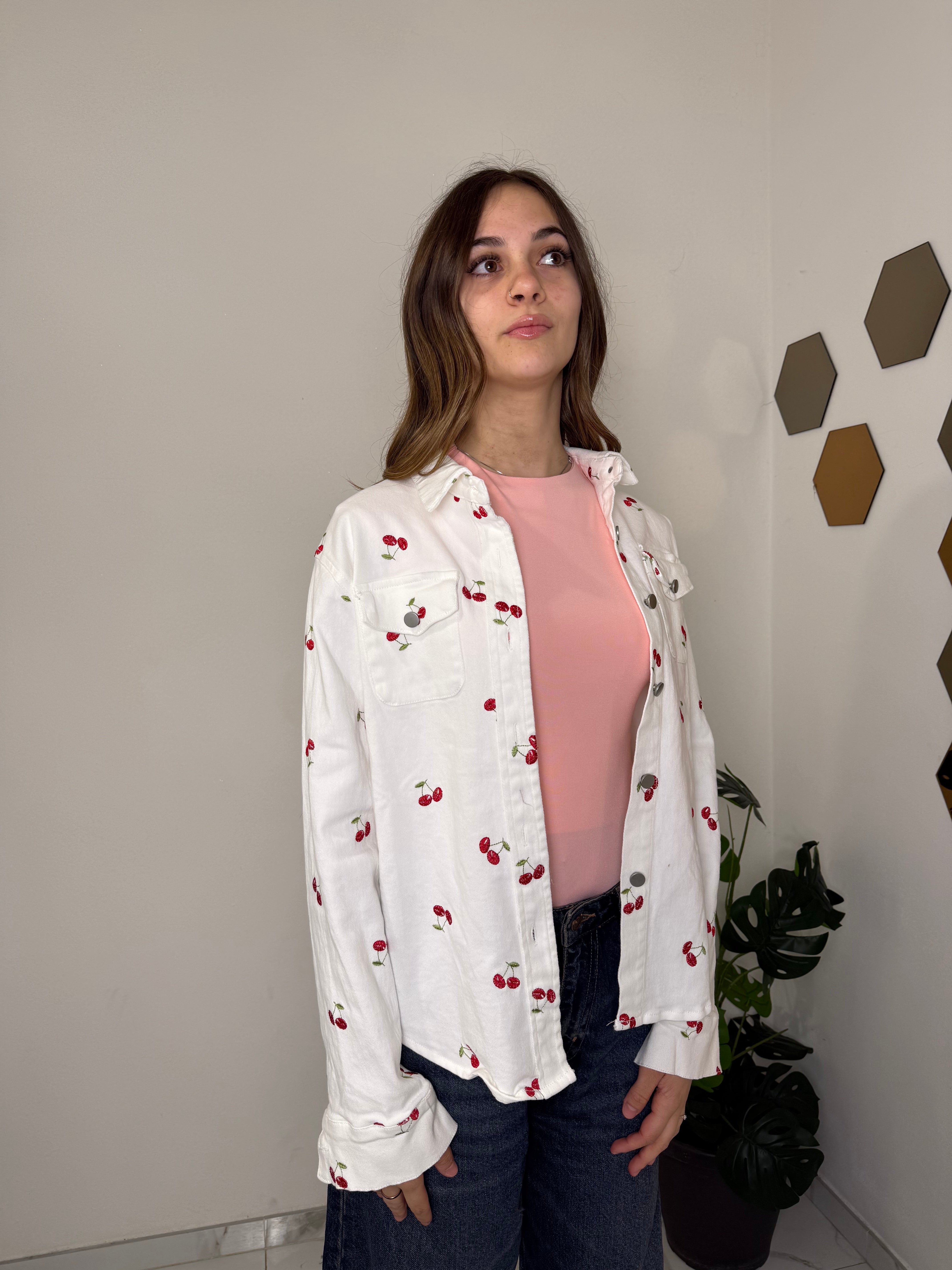 Giacca Denim Cherry Mood