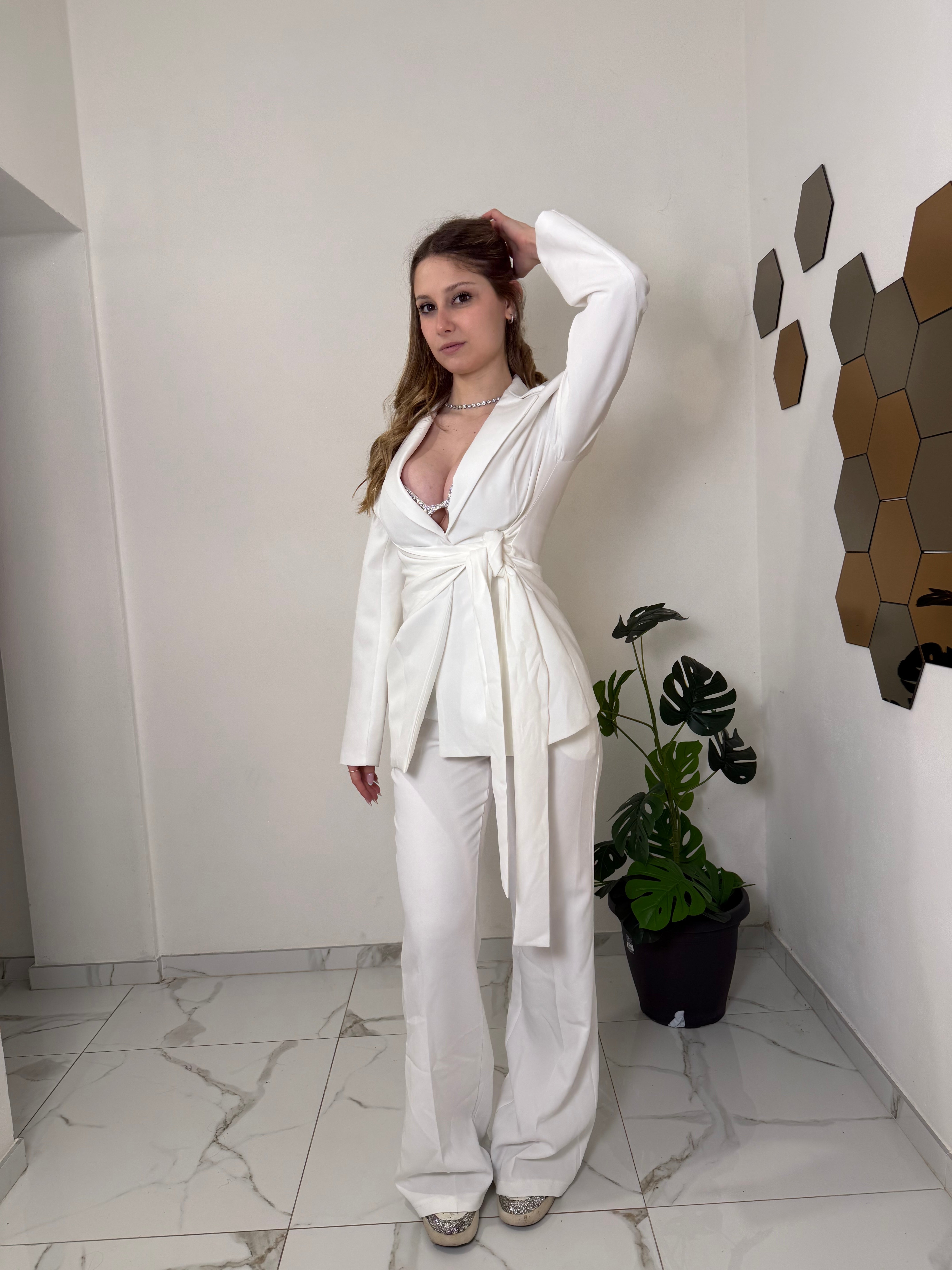 Tailleur Elegant (bianco o nero)