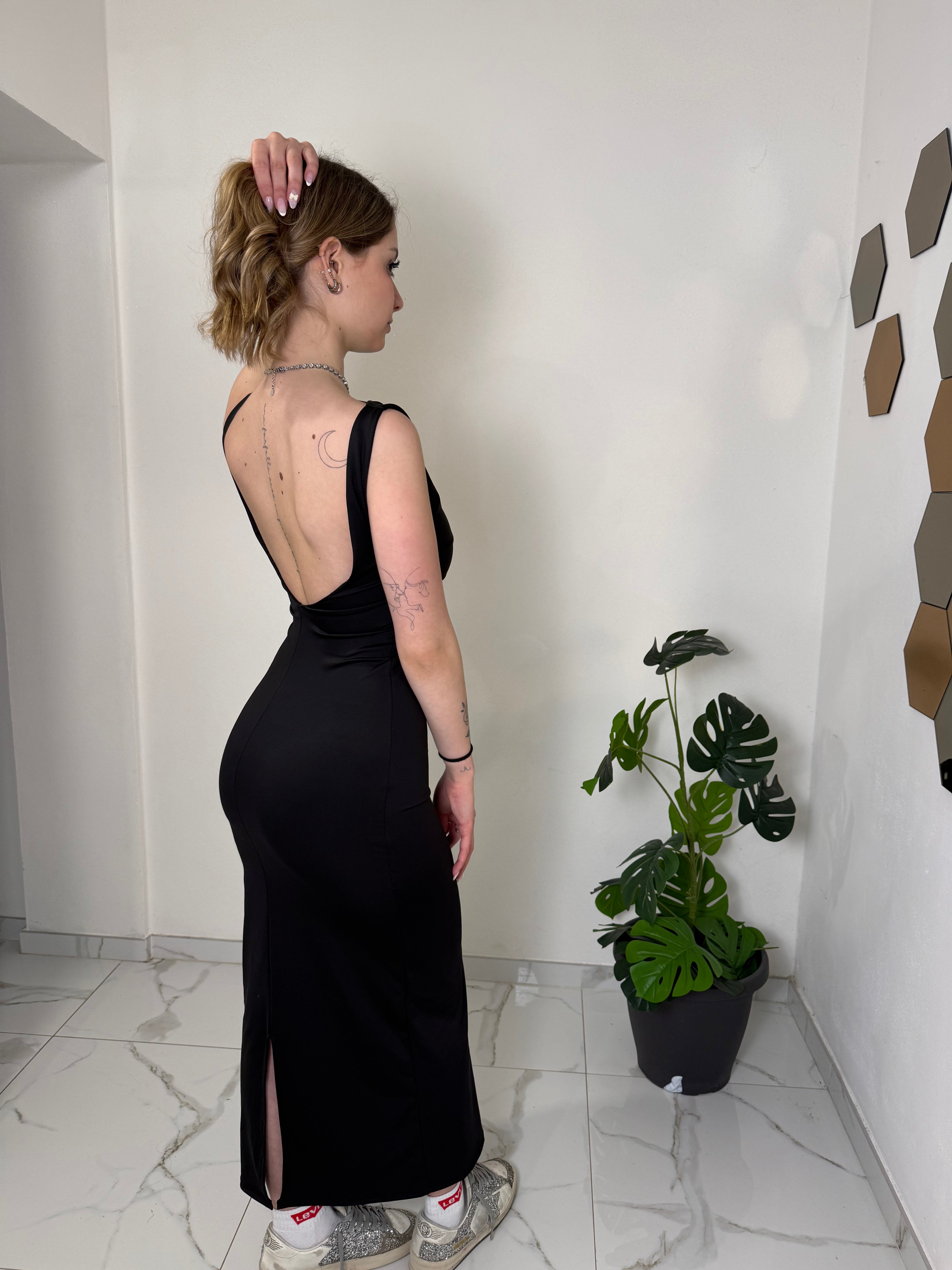 Abito Black Grace (nero, marrone o bianco)