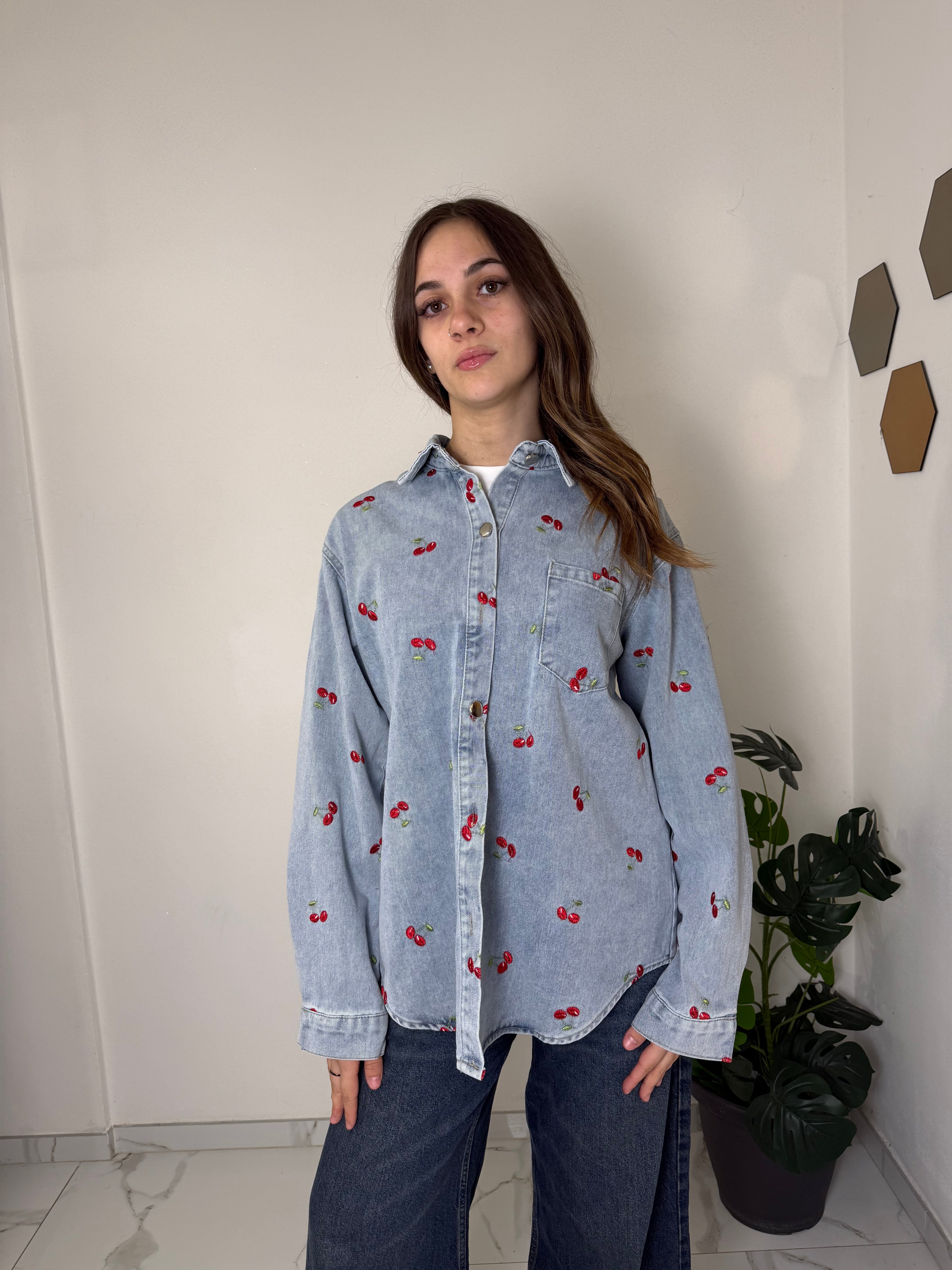 Giacca Denim Cherry Mood