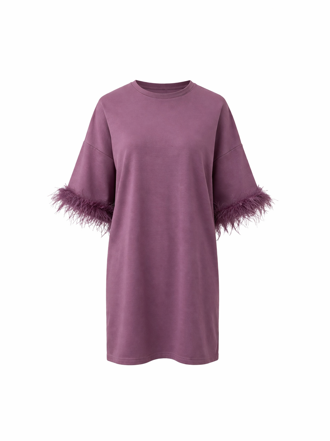 T-shirt abito Piuma