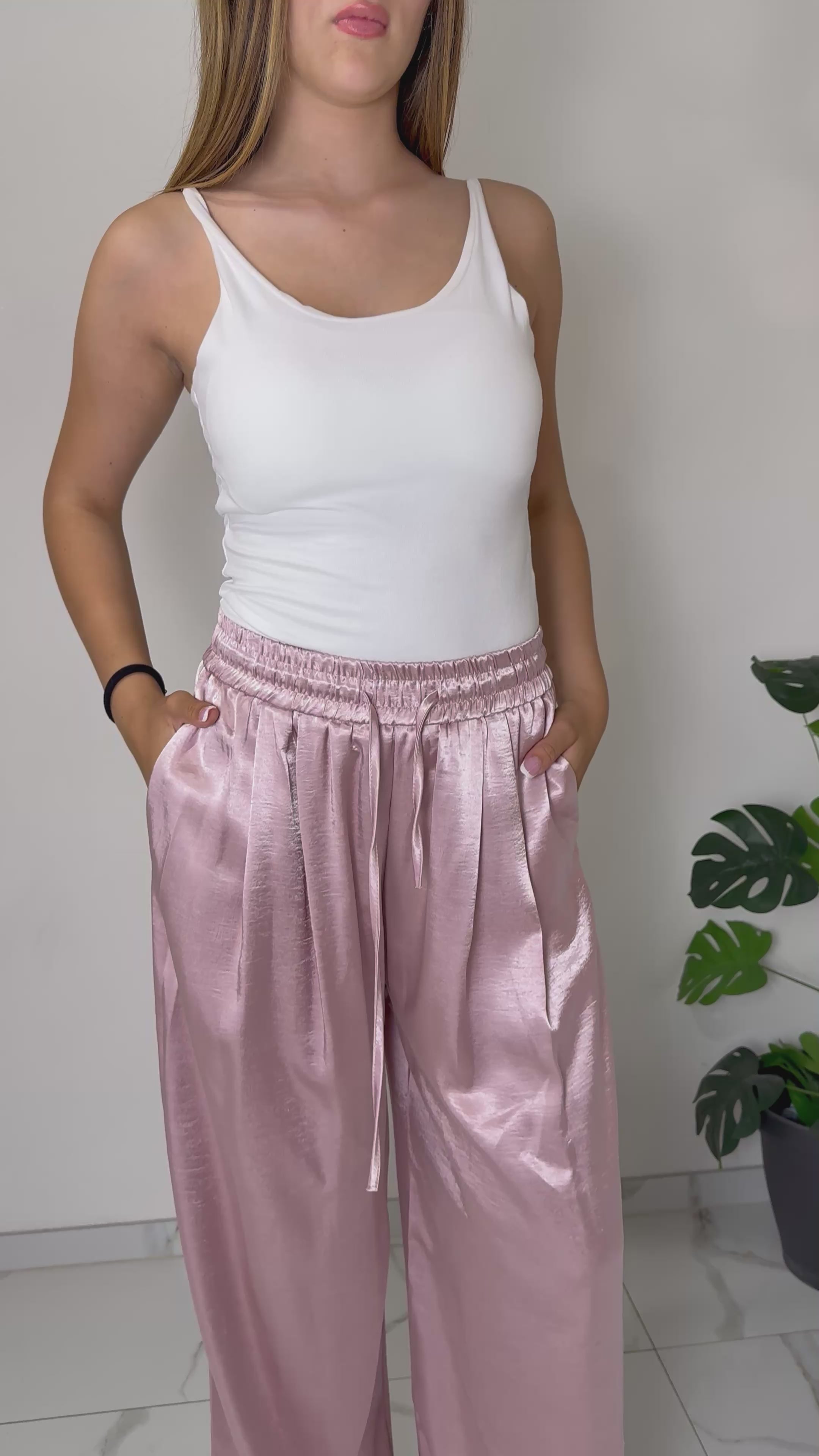Pantalone Satin